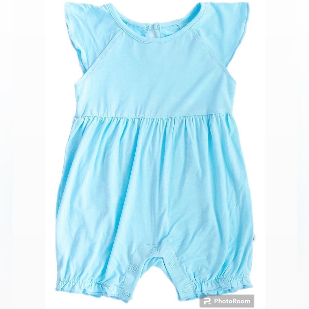 Birdie bean aqua bubble romper